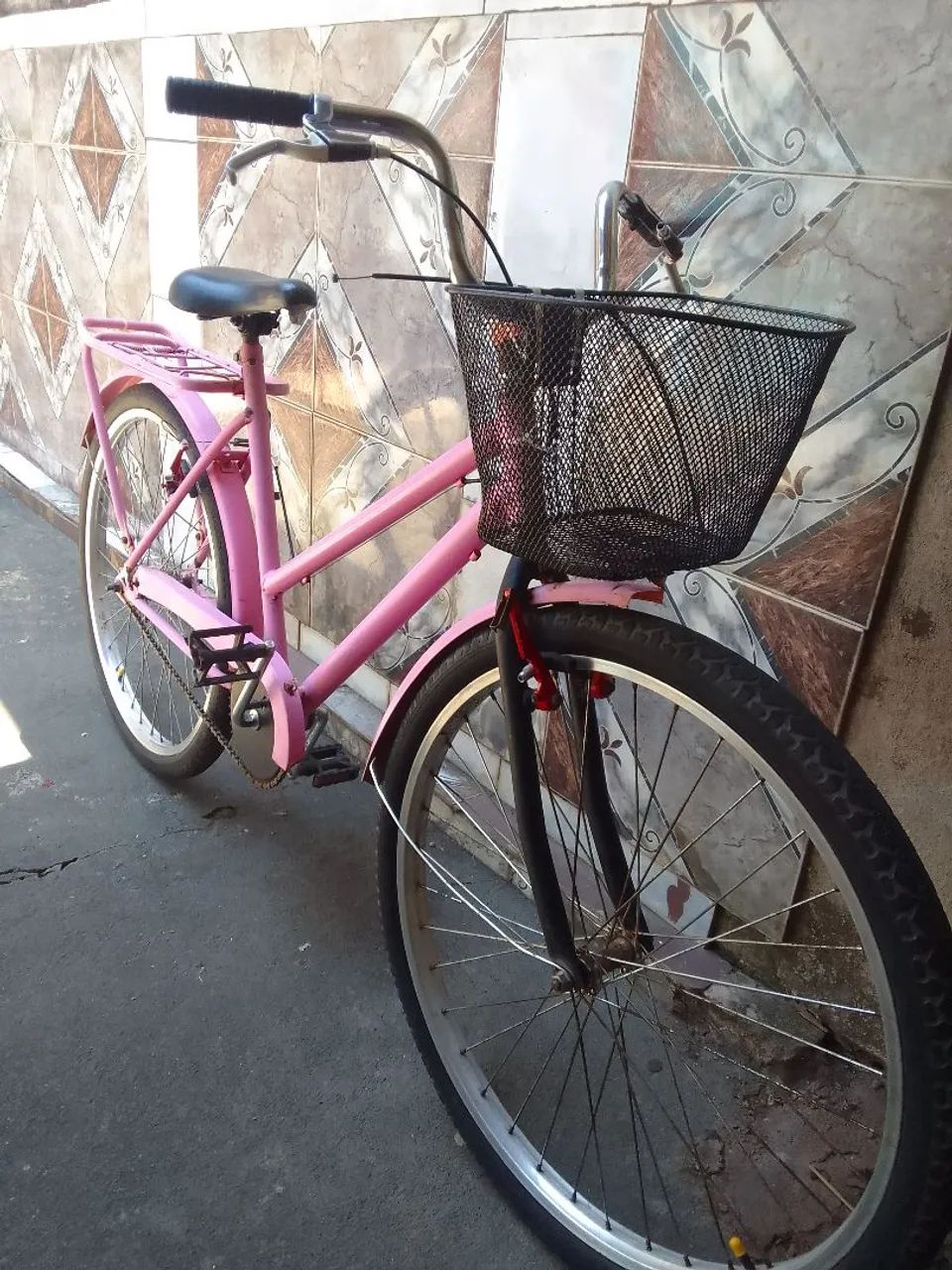Bicicleta rosa  - Foto 3
