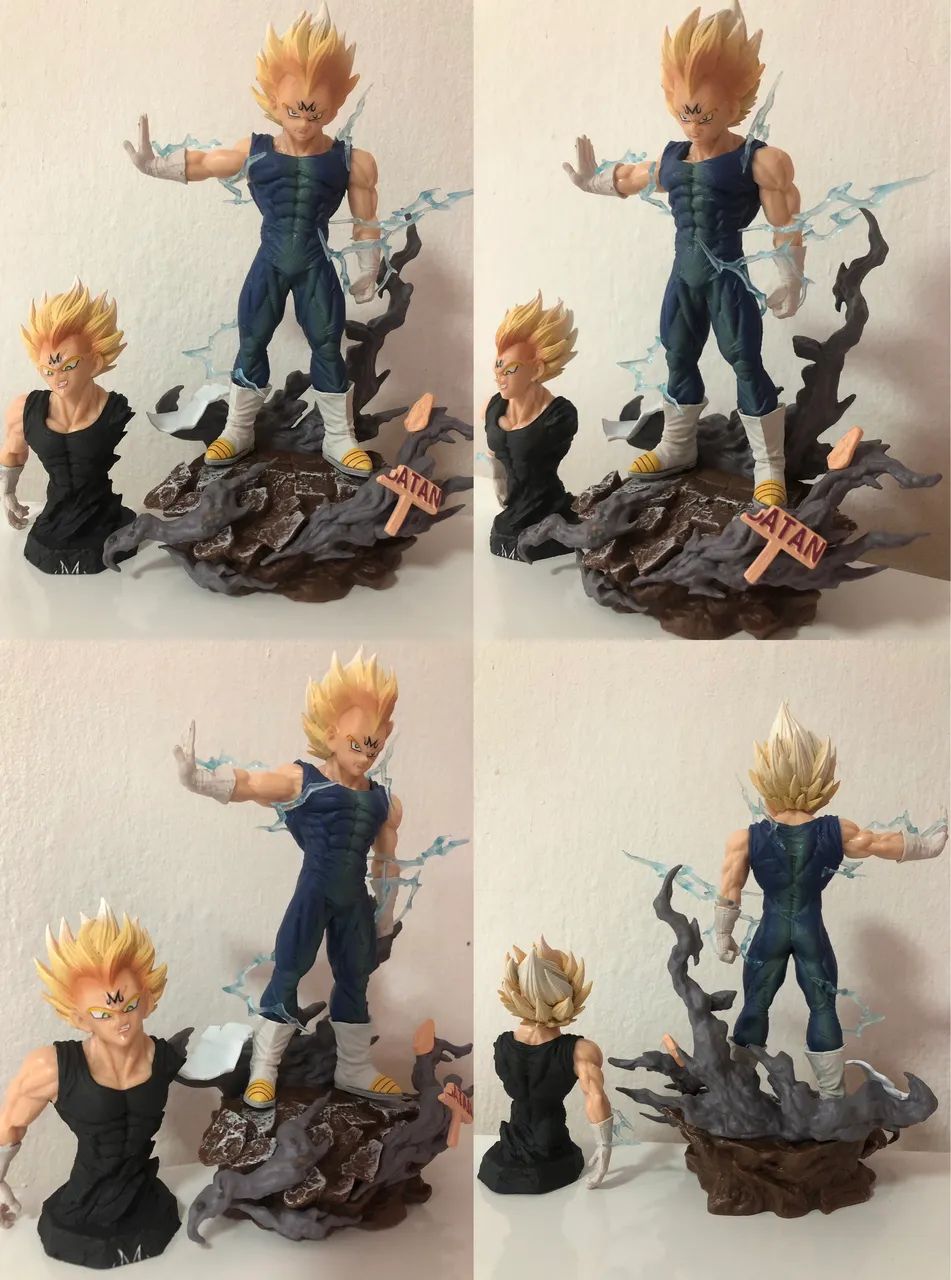 DRAGON BALL Z VEGETA 20CM LINDA PEÇA  - Foto 3