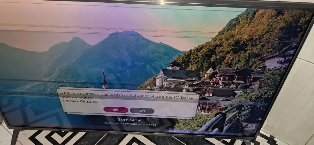 Tv lg 49uj6565 C/DEFEITO NO DISPLAY