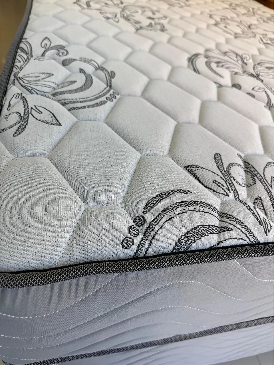 Cama box de casal molas ensacadas nova disponível  - Foto 3