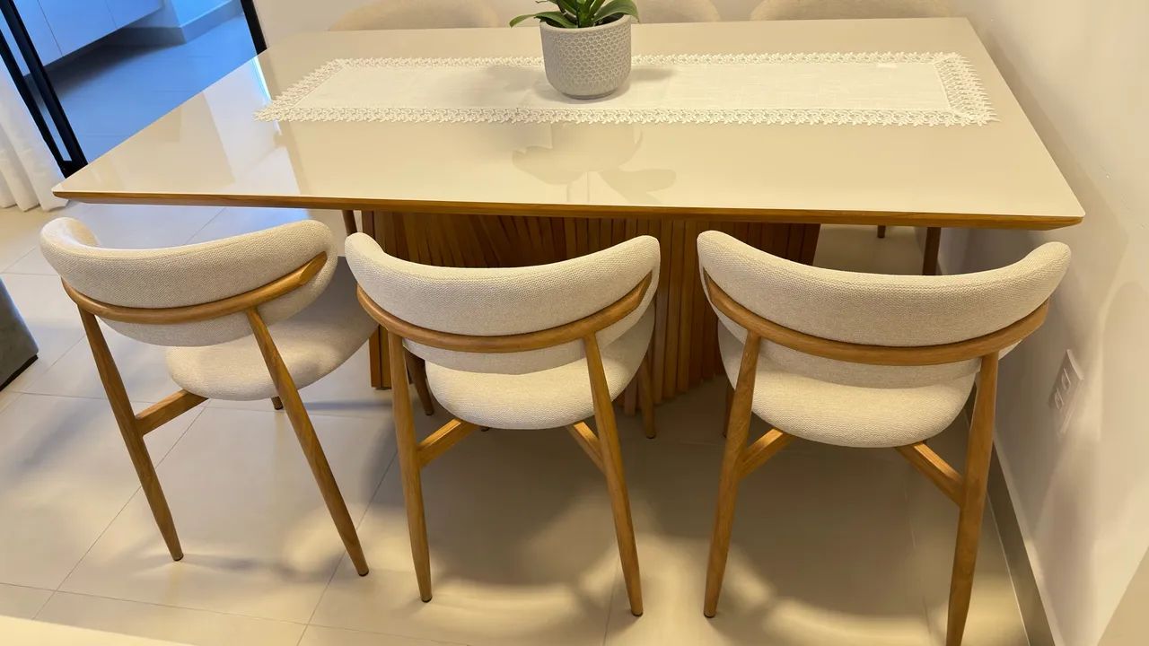 Mesa de jantar 6 lugares - Foto 3