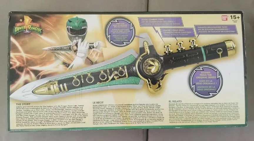 Power Rangers Legacy Dragon Dagger Bandai - Funcional + Caixa - Foto 2