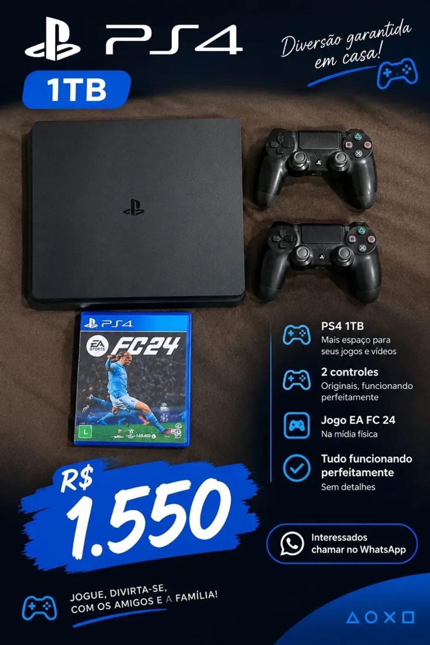 PS4 slim 1TB 