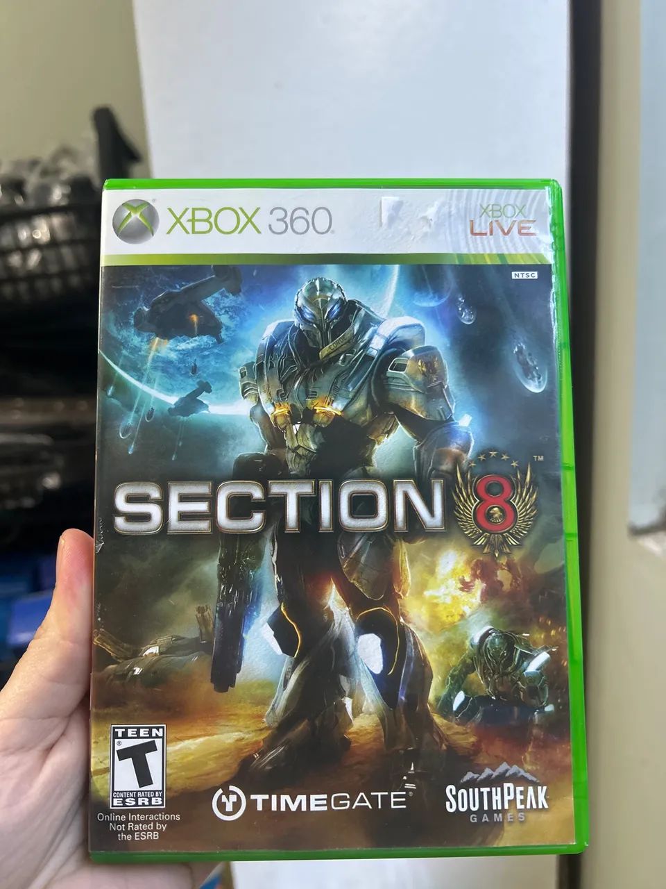 Section 8 Xbox 360 com manual 