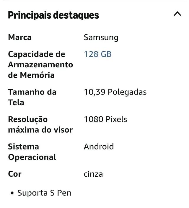 TABLET SAMSUNG S6 LITE 128GB - Foto 4