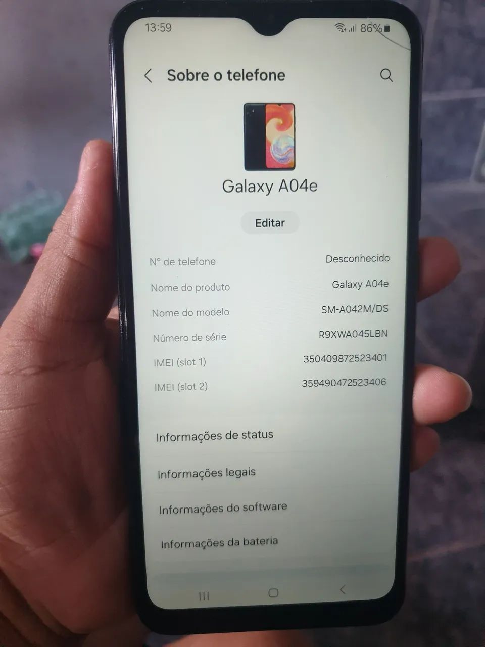 Celular a04e