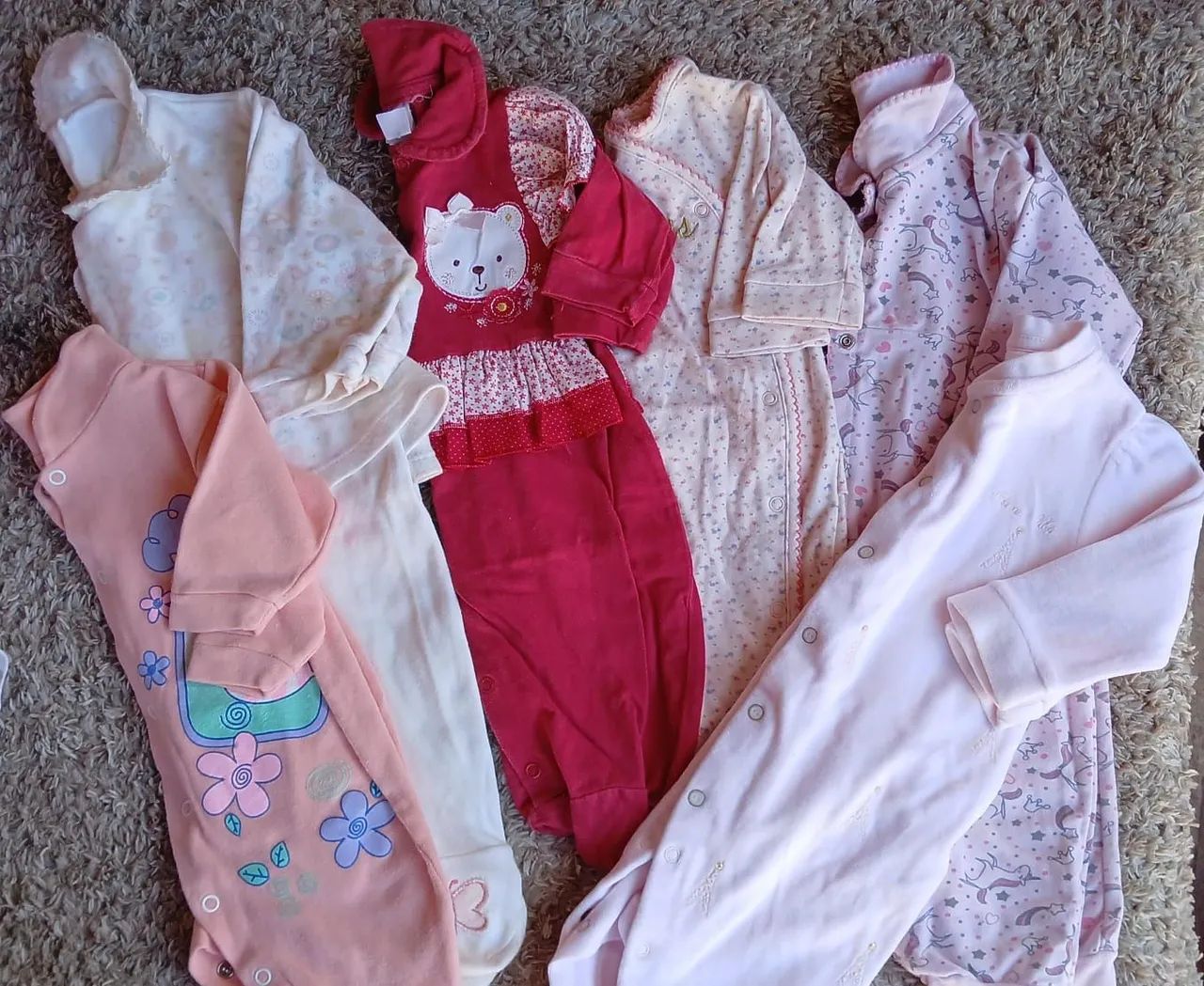 Lote de bebe menina 