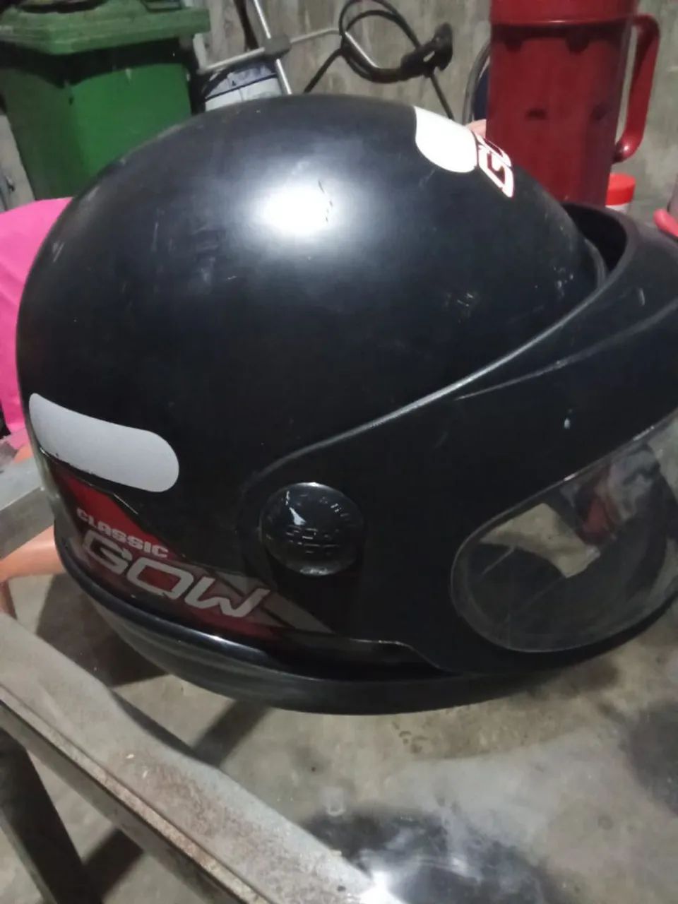 2 capacete gow clássico seminovos 160 - Foto 2