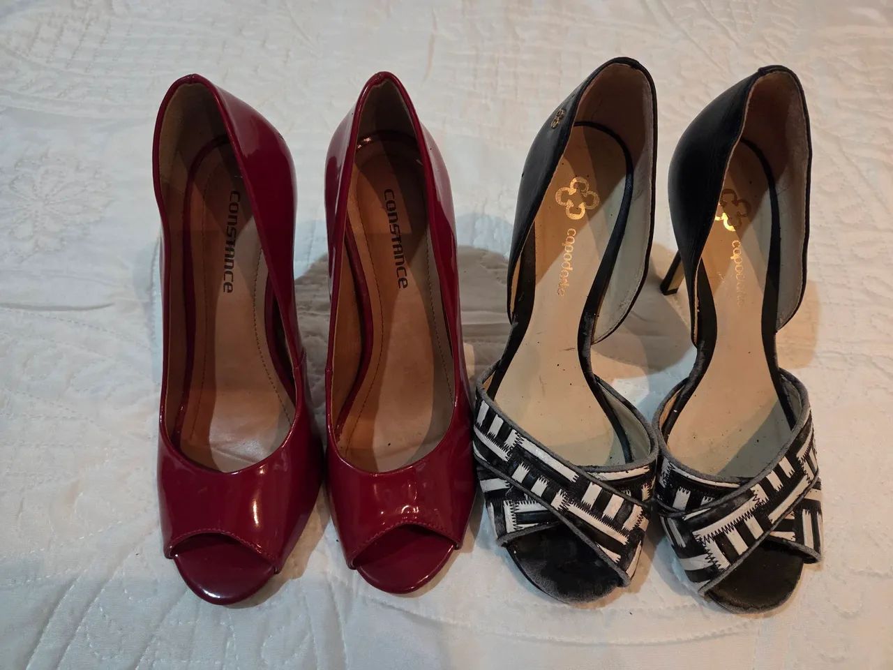 2 Sapatos Scarpin Constance e Copodarte