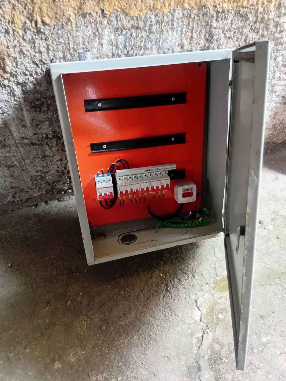 Caixa de força elétrica 