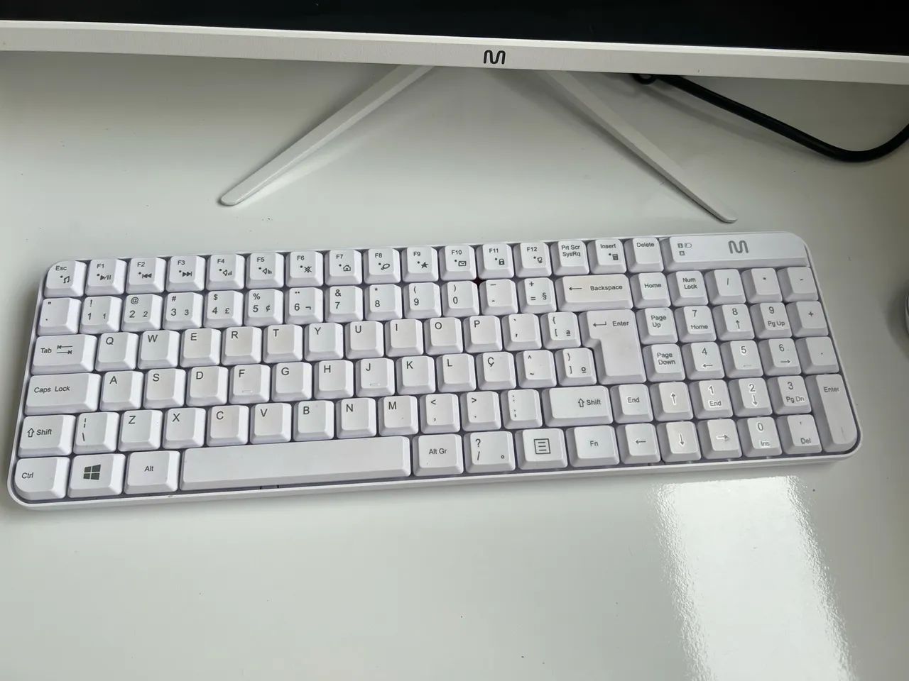 All in One Ultra Intel Celeron 4GB, Tela 23,8'', Branco - Foto 5