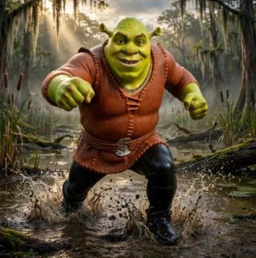 Boneco Ogro Brogan Shrek Mcdonalds 2010