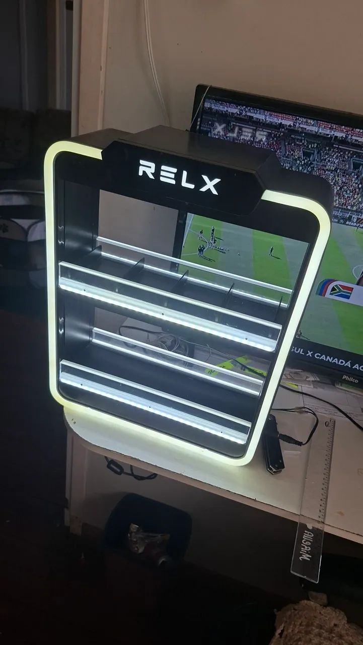 Expositor com led