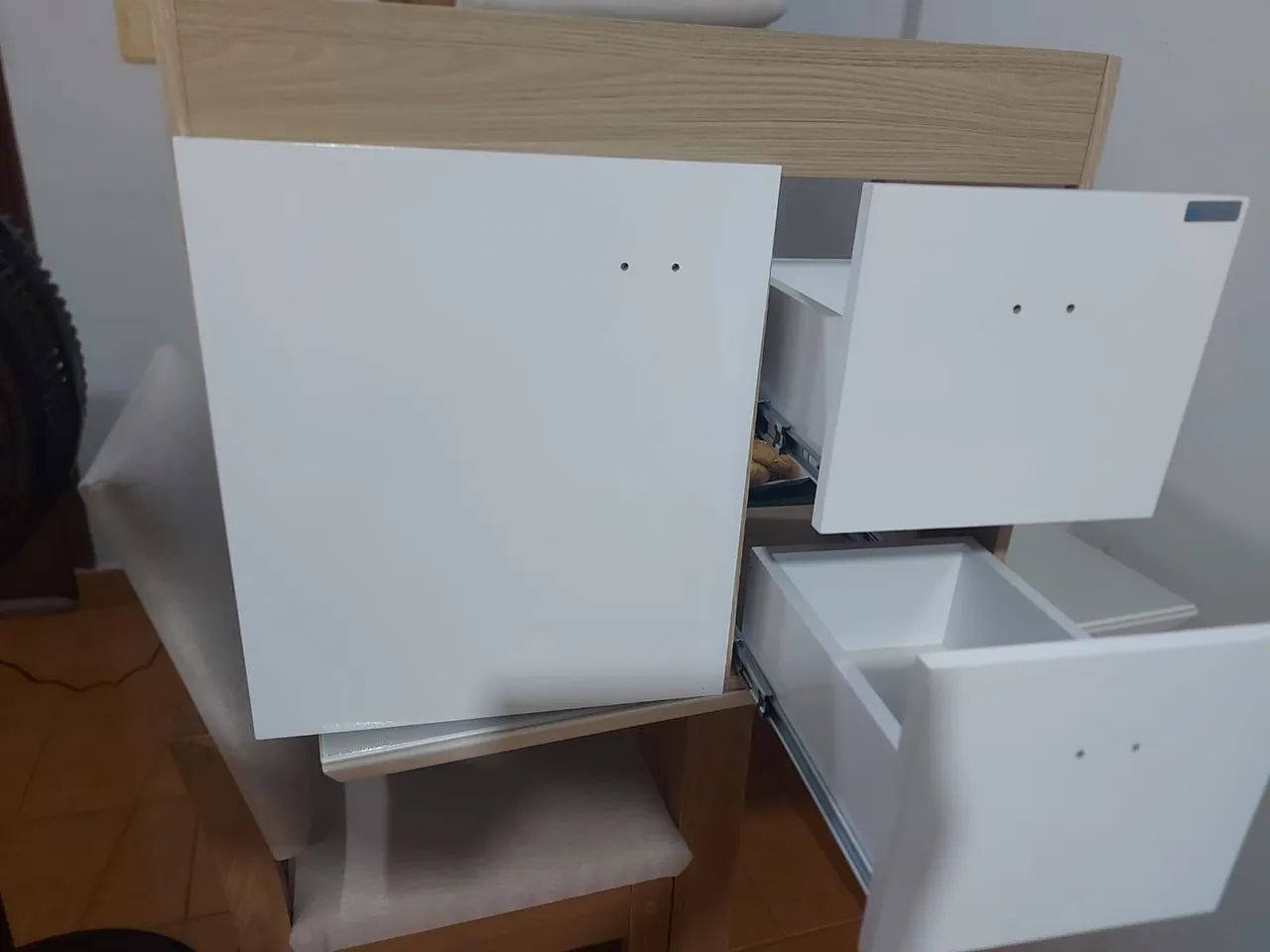 Vendo gabinete para banheiro nunca usado novo na caixa  - Foto 4