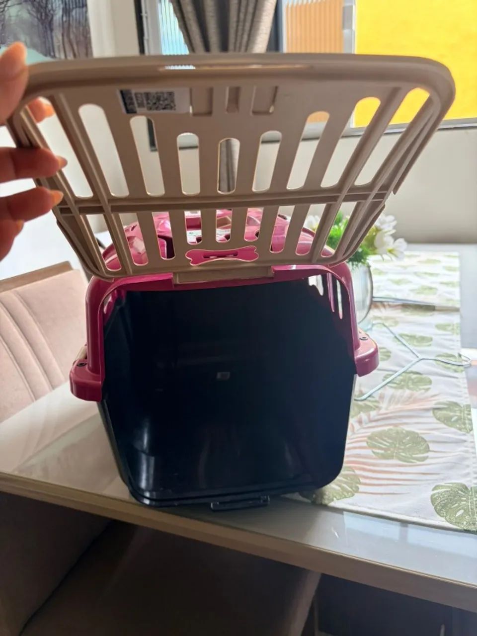 Caixa de transporte para PET n3 - Rosa - Foto 2