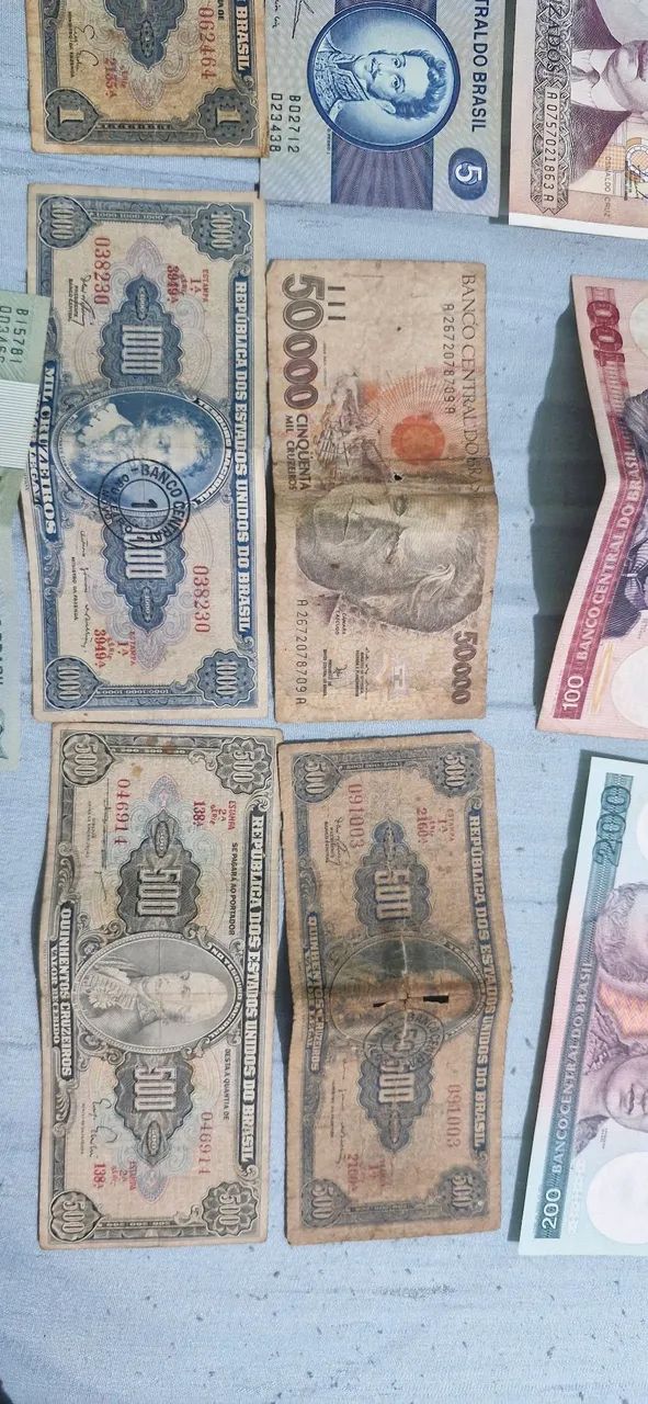 Cédulas e moedas antigas para colecionador  - Foto 3