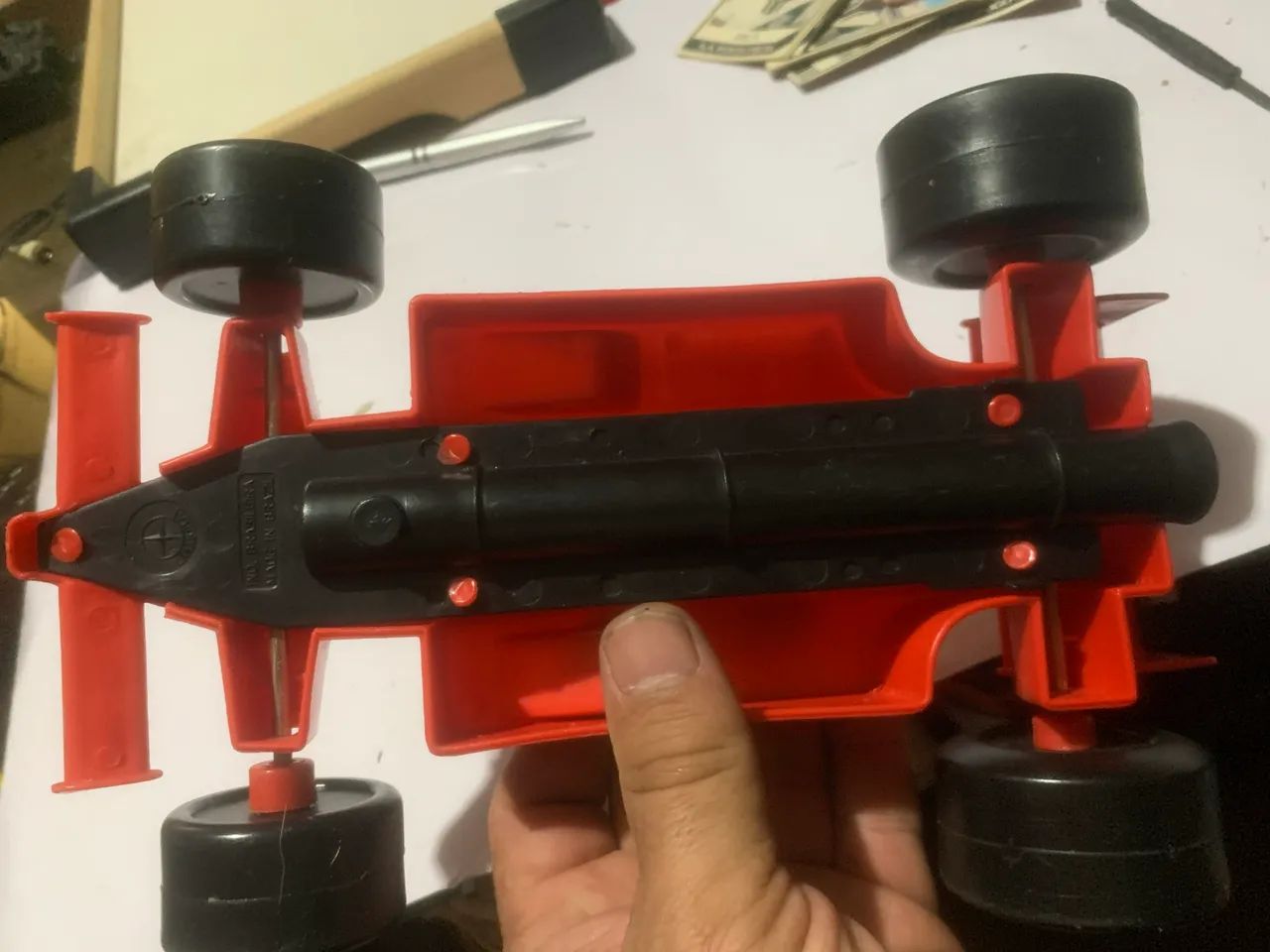 clássico brinquedo Pé na Tábua - Foto 5