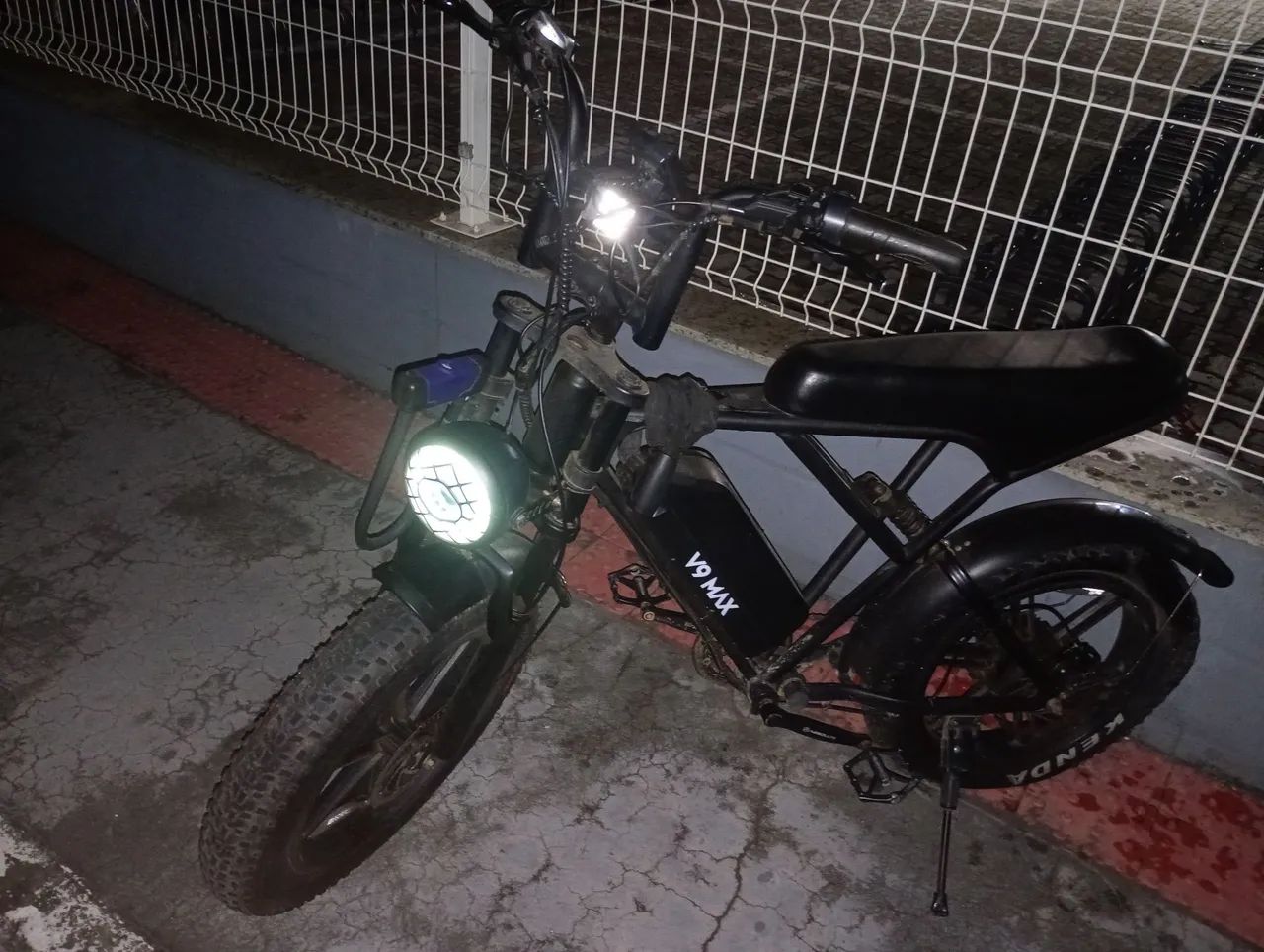 Bicicleta elétrica V9 Max - Foto 2