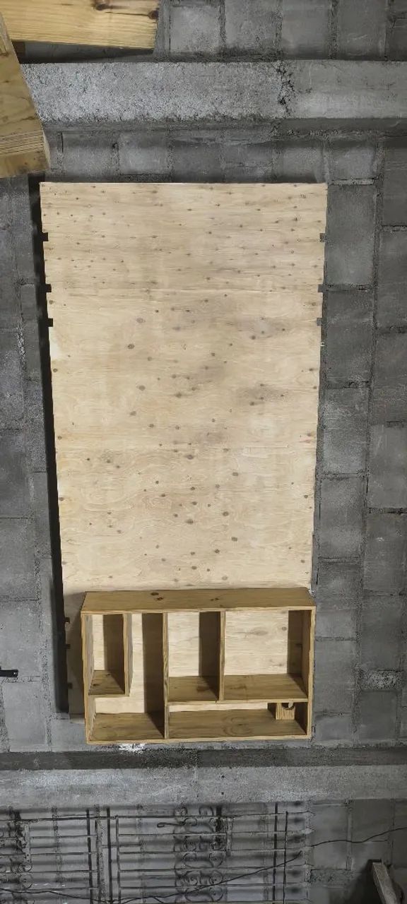 Paletes de madeirite/compensado.Ideal para usar como TAPUME, ASSOALHO ,MONTAGEM de PALCO - Foto 4
