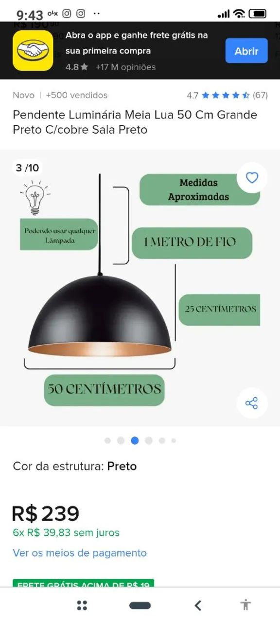 Lustre de mesa - Foto 4