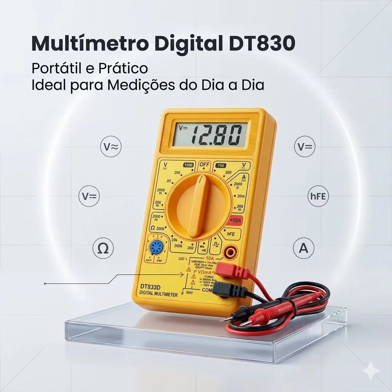 Multímetro Digital Multi Uso  - Foto 2