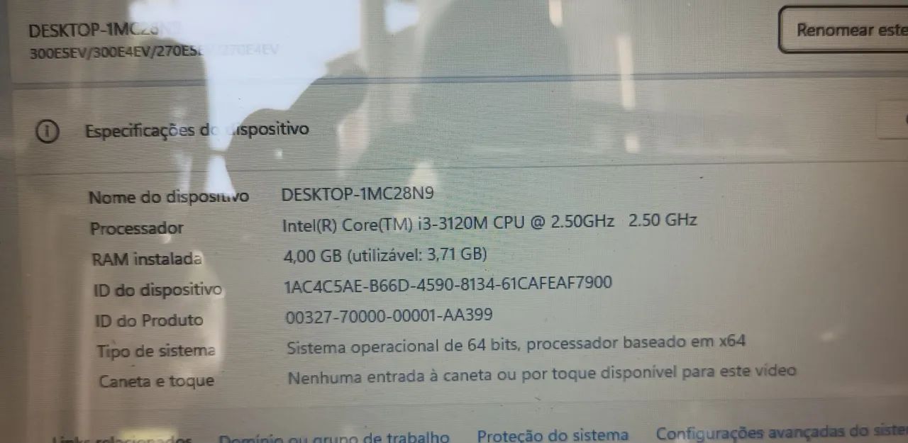 Notebook Samsung NP 270E - Foto 3