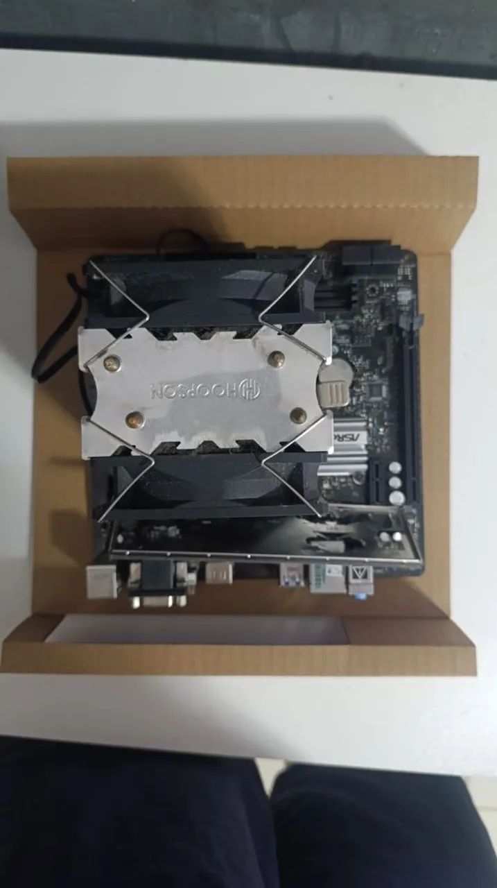Processador I5 9600k + Placa-mãe asrock h370m + cooler - Foto 2