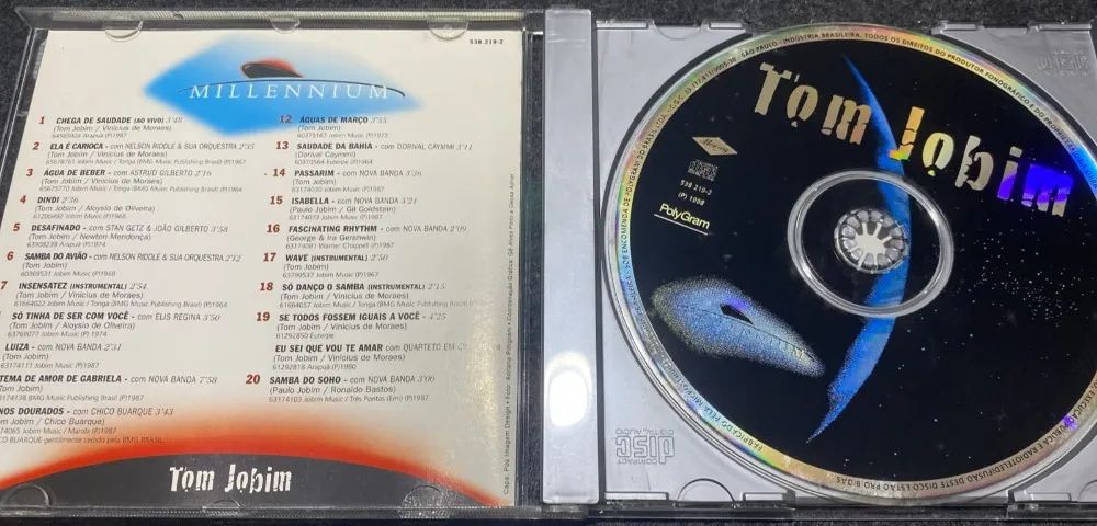 CD Tom Jobim - Millennium - Foto 3