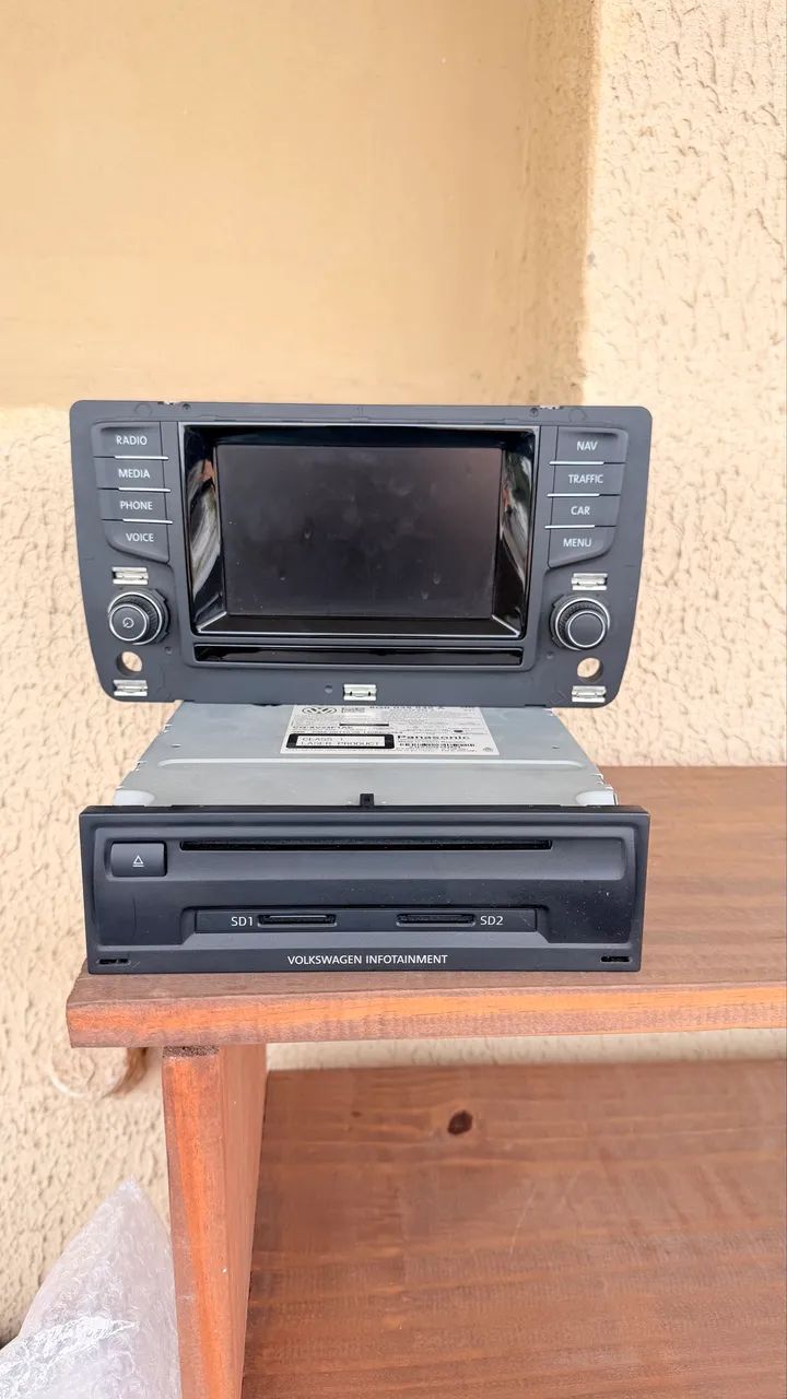 Multimídia Original VW MIB STD NAV Golf MK7 Jetta Passat