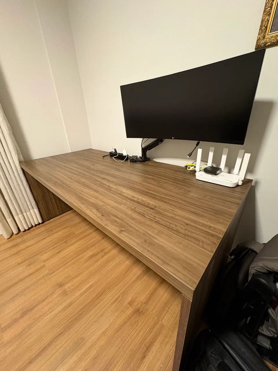 Mesa de escritório grande 1,80 x 0,80