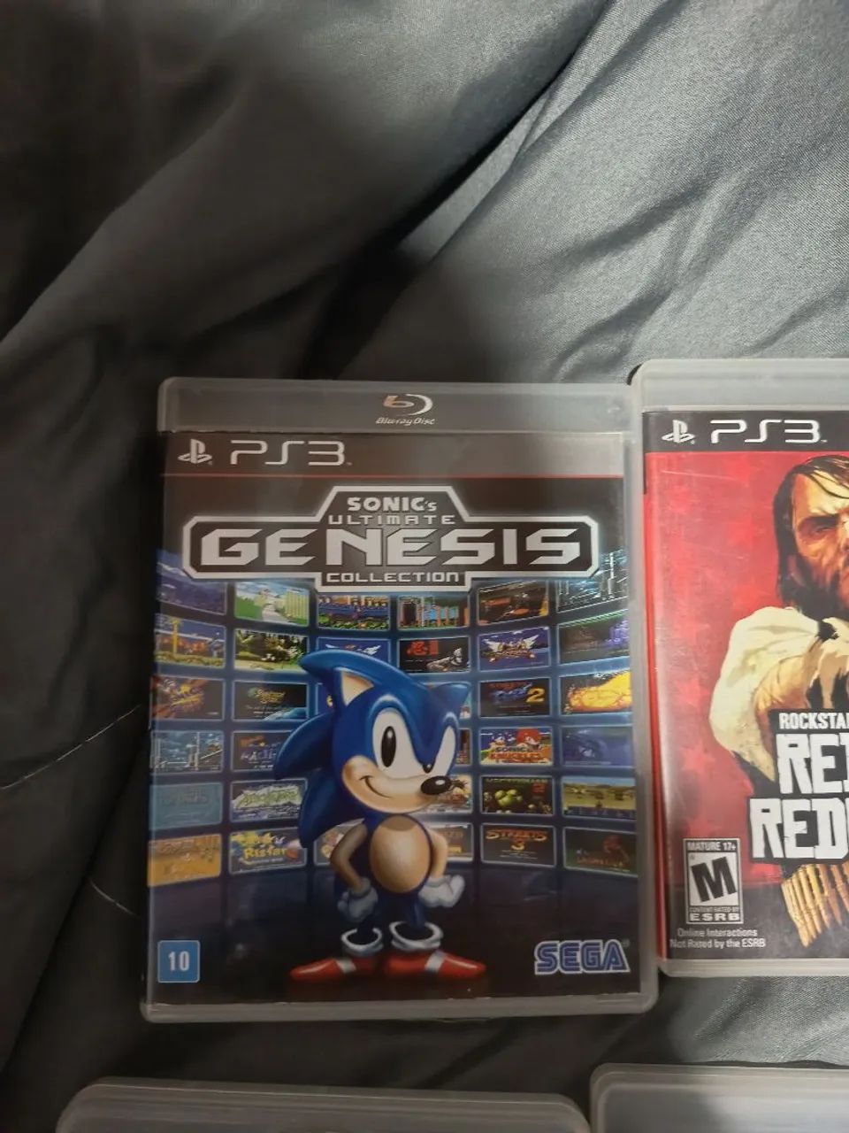 Ps3 com defeito, com jogos  - Foto 5