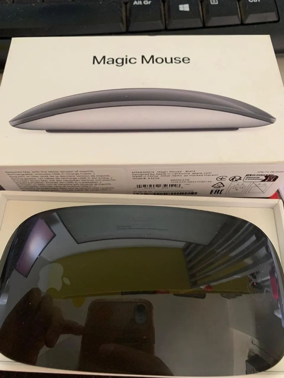 Magic Mouse Apple preto - Foto 2