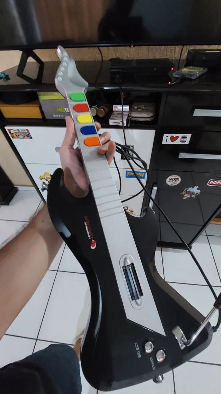 Guitarra para PS2 com Cabo - Foto 2