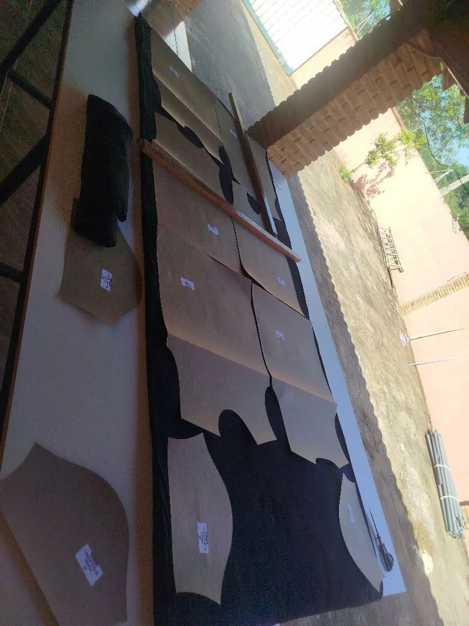 Mesa de corte para tecido 