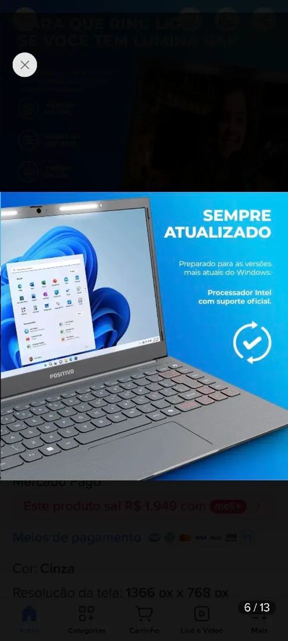 Notebook Positivo  - Foto 2