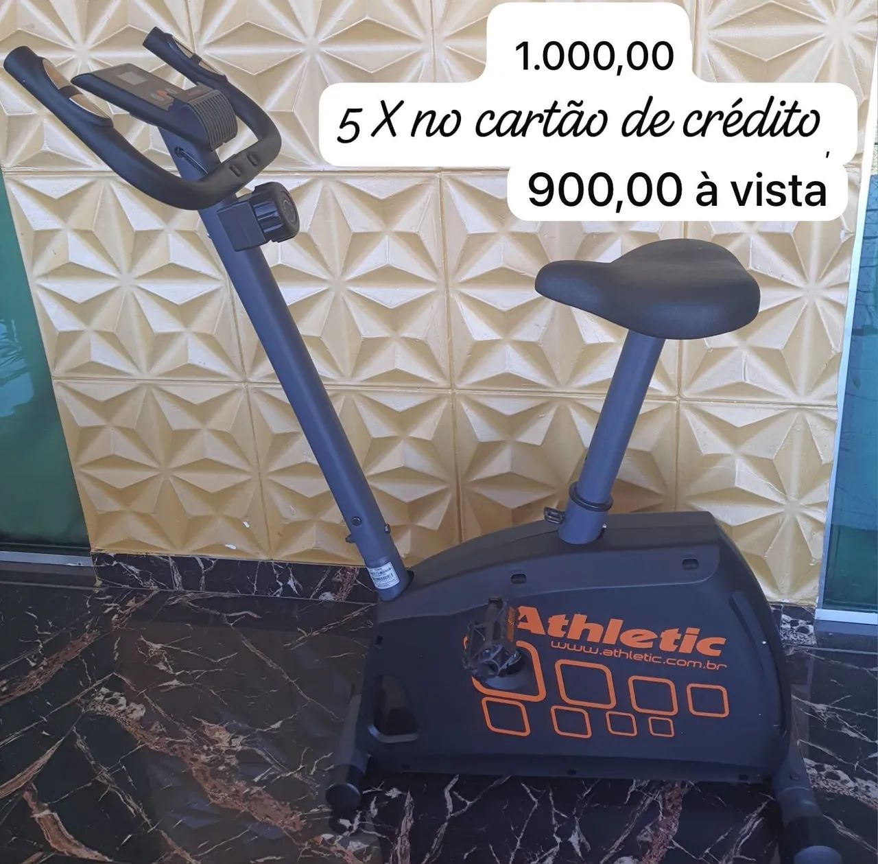 Oferta Bike ergometrica nova 