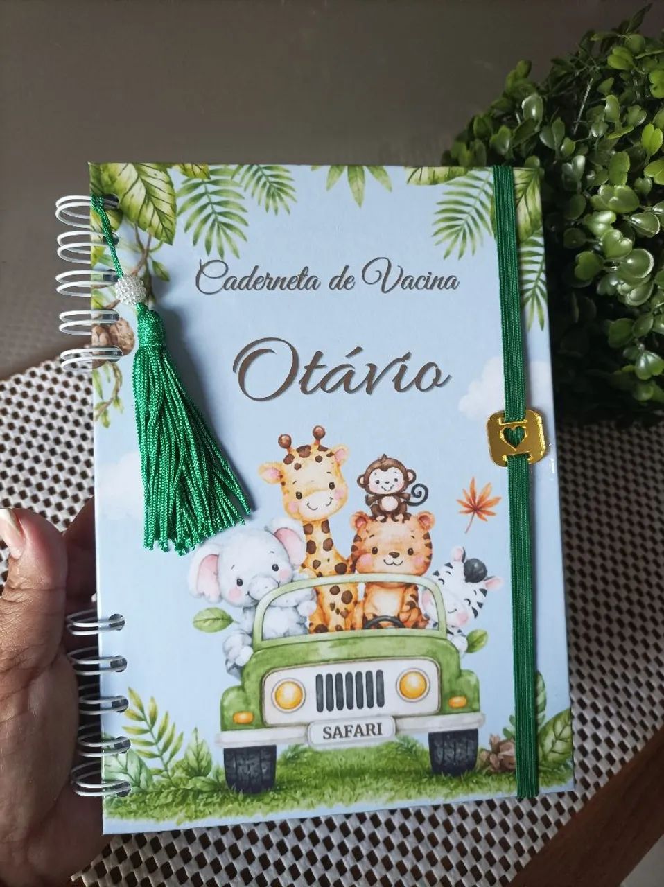 Caderneta de vacina personalizado 