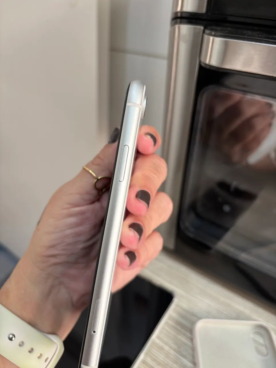 iPhone XR ,branco ,64 gb