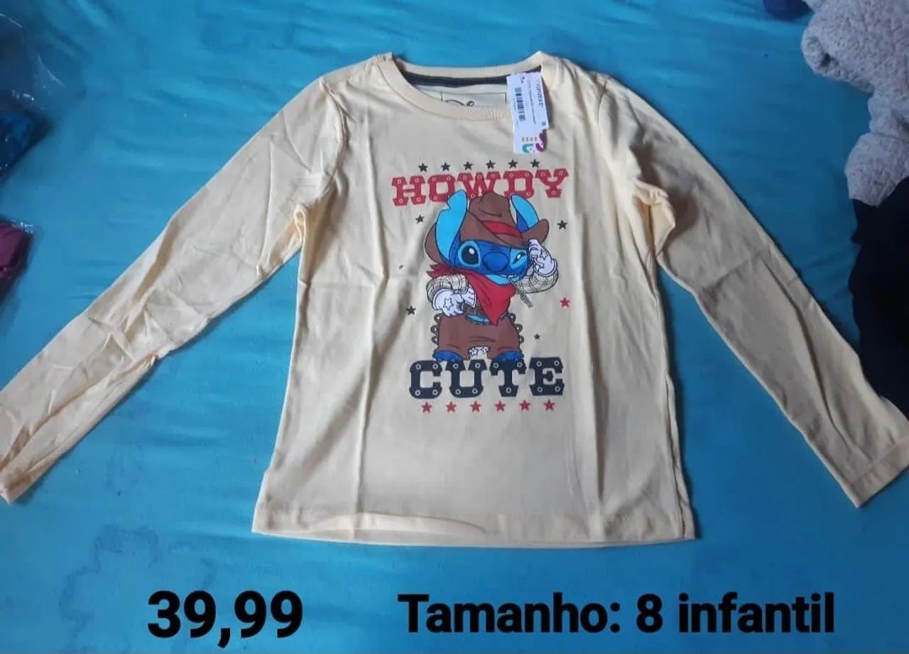 Roupas infantis Romance 