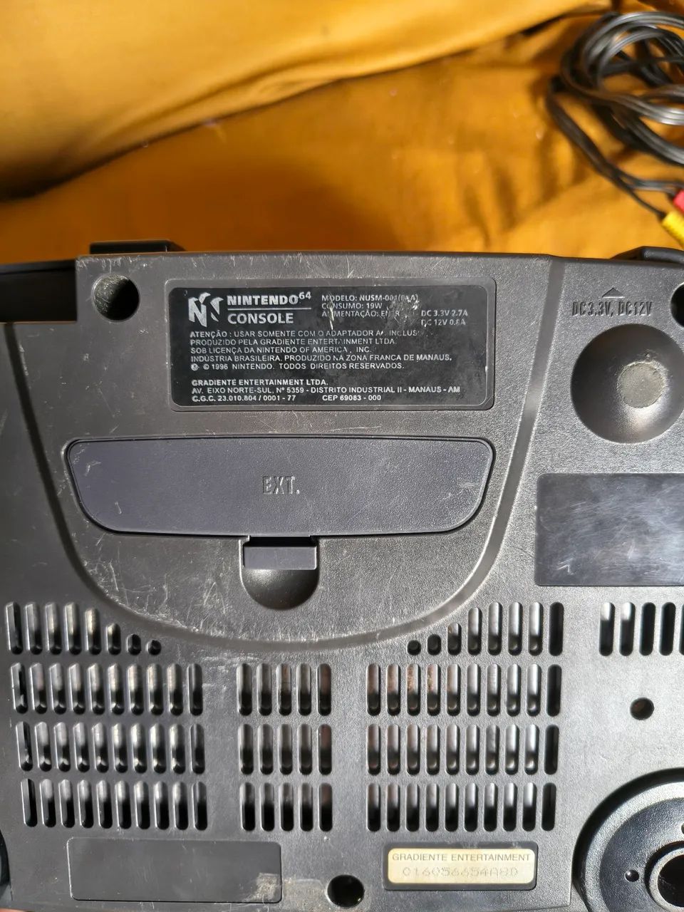 Nintendo 64 completo funcionando normalmente  - Foto 3