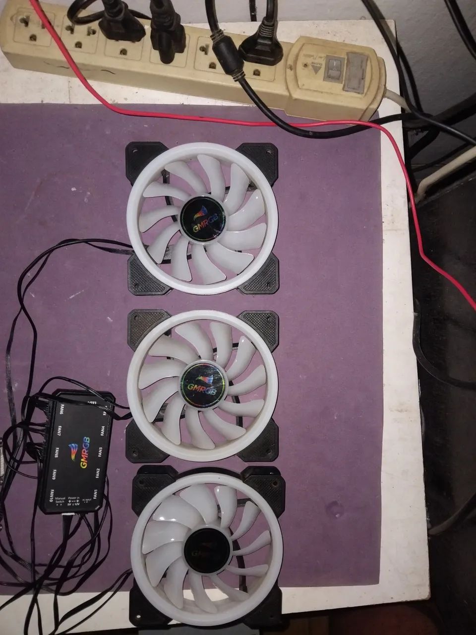 Fans GMRGB 120mm ARGB com Controladora - Foto 4