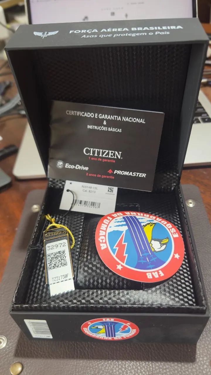 Citizen Automático Esquadrilha Da Fumaça FAB - Foto 4