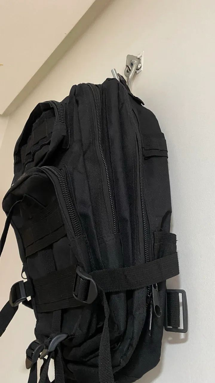 Mochila Militar Preta - Foto 3
