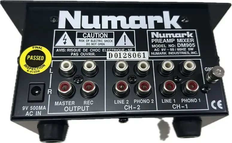 Mixer Numark DM905 - Foto 3