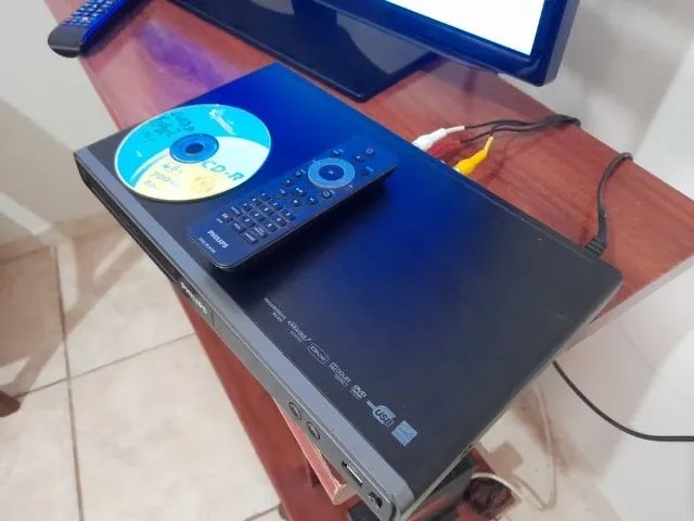 Reprodutor de dvd e cd philips tudo original - Foto 3
