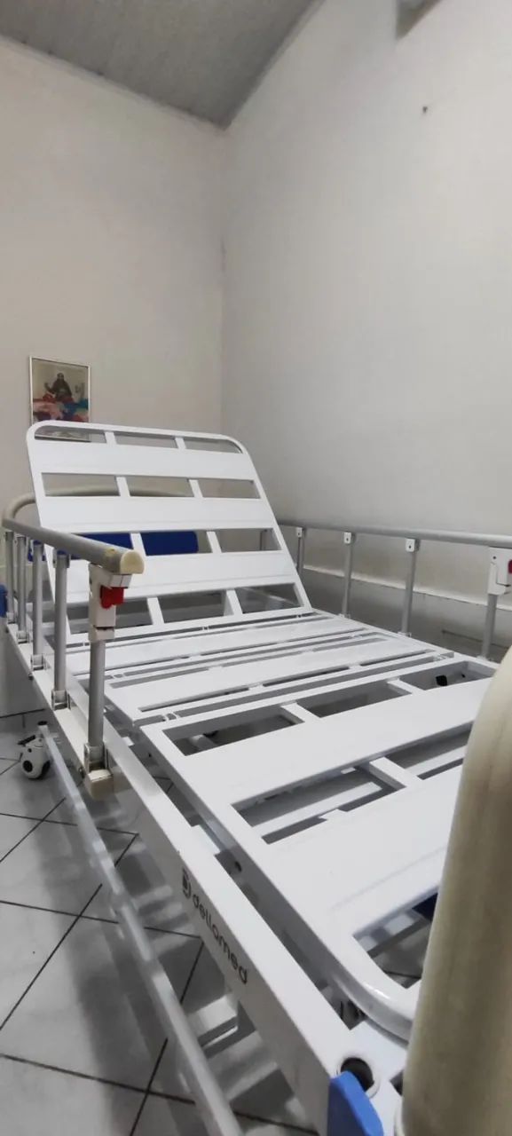 Cama hospitalar com colchão incluso - Foto 5