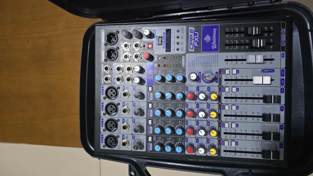 Conjunto de Som Completo - Caixas Oneal + Mesa de Som - Foto 2