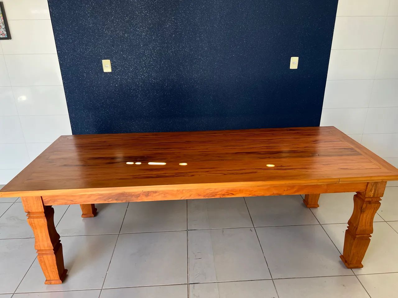 Mesa em madeira peroba rosa - Foto 3