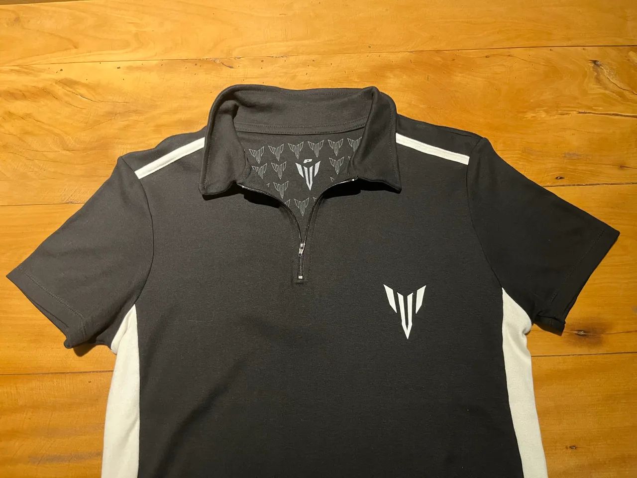 camiseta polo preta yamaha  - Foto 2