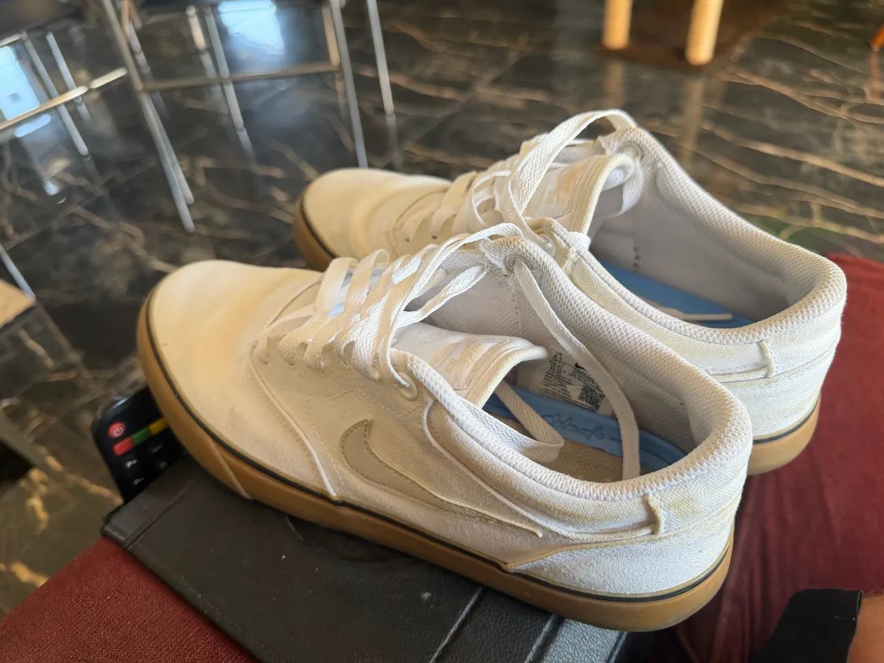 Tênis Nike Sb branco - Foto 5